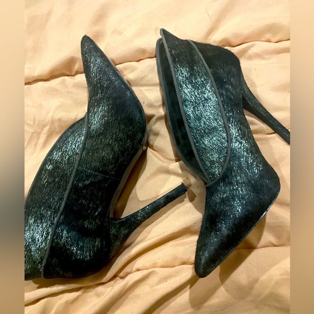 Nine West Cow hair booties